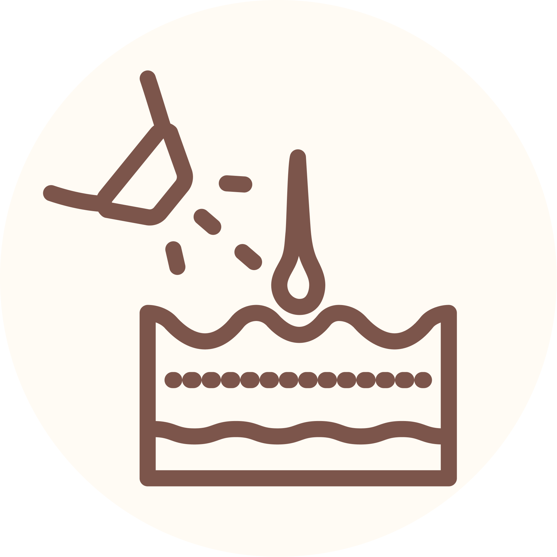 Laser Hair Icon